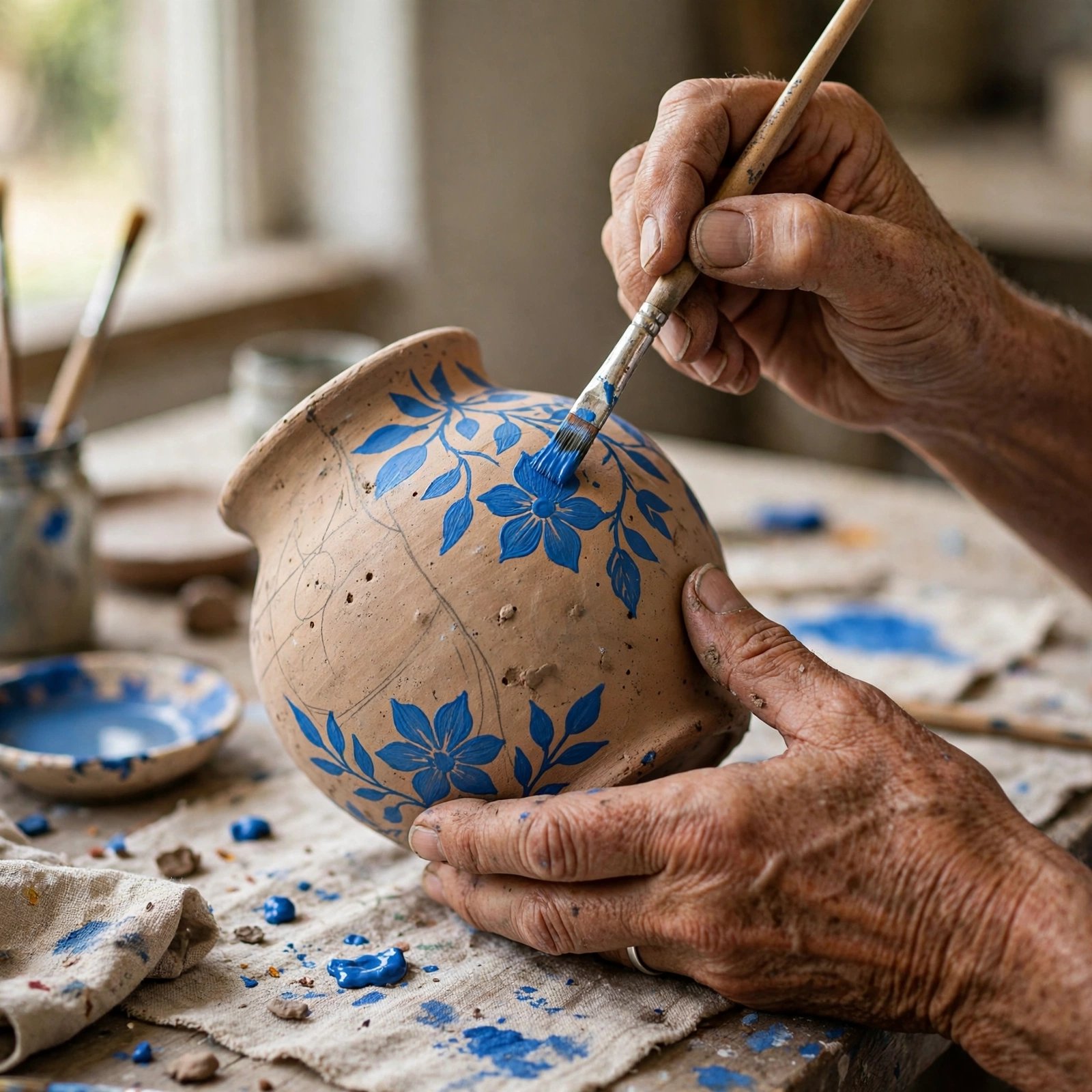 Handcrafted creative piece